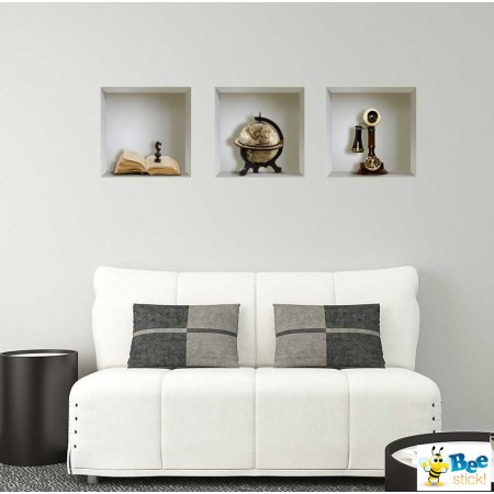 Office - 3D hatású matrica