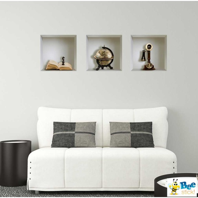 Office - 3D hatású matrica