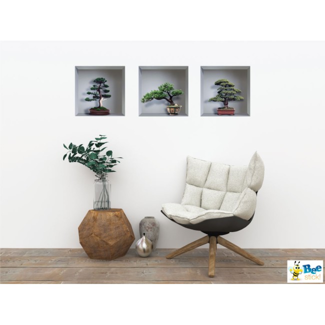 Bonszai - 3D hatású matrica