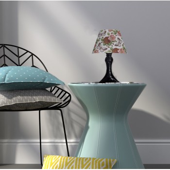 3D LED lámpa matrica - Színes virágok és pillangó