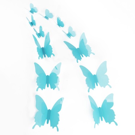 3D Türkíz pillangó csomag