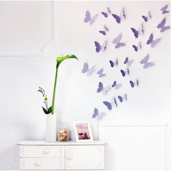 3D Ibolya pillangó csomag