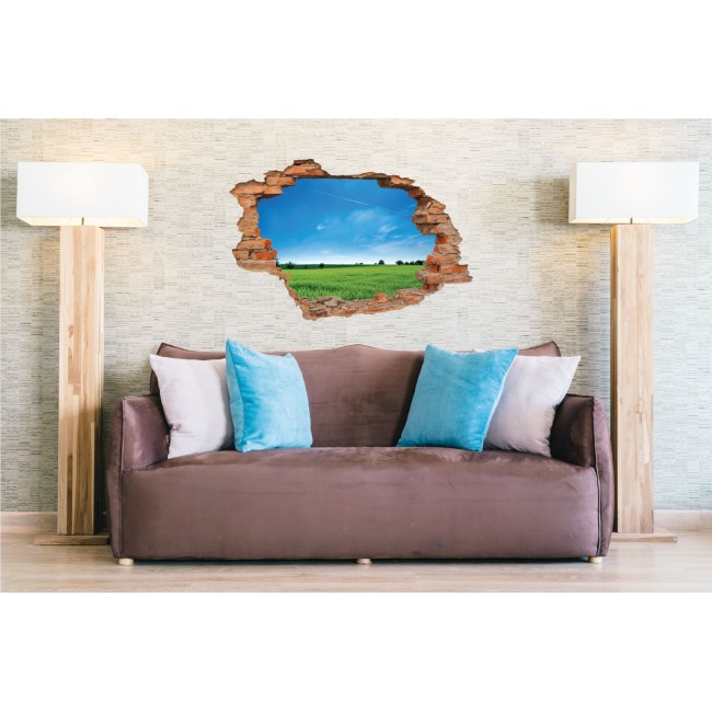 Mező - 3D hatású matrica