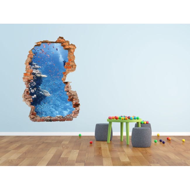 Tenger - 3D hatású matrica