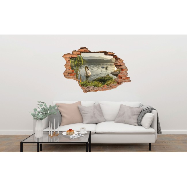 Hattyúk - 3D hatású matrica