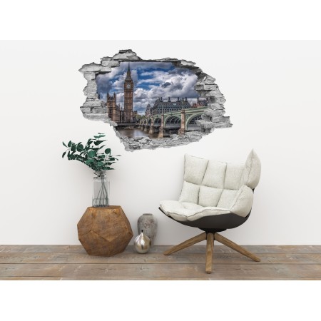 Big Ben - 3D hatású matrica