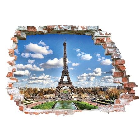 Eiffel-torony - 3D hatású matrica