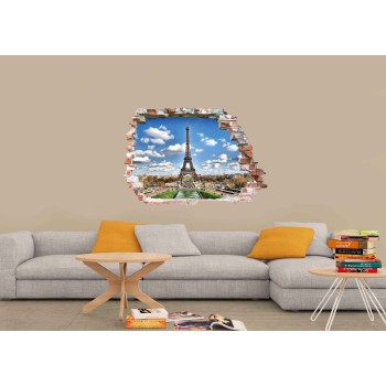 Eiffel-torony - 3D hatású matrica