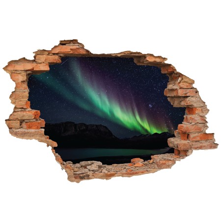 Északi fény - 3D hatású matrica