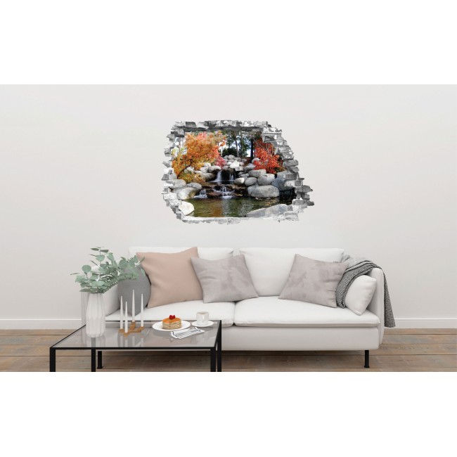 Őszi táj - 3D hatású matrica