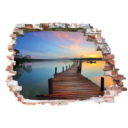 Stég - 3D hatású matrica