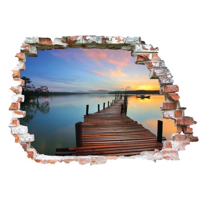 Stég - 3D hatású matrica