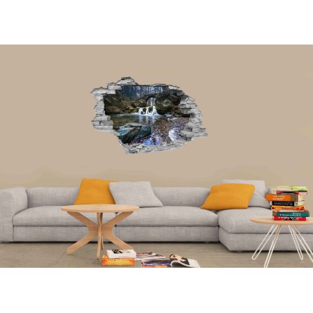 Vízesés - 3D hatású matrica