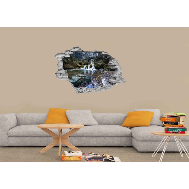 Vízesés - 3D hatású matrica