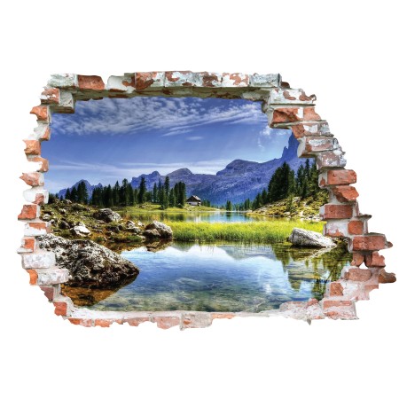 Federa-tó - 3D hatású matrica