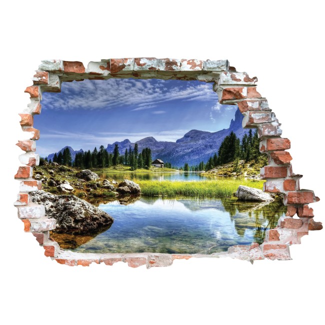 Federa-tó - 3D hatású matrica