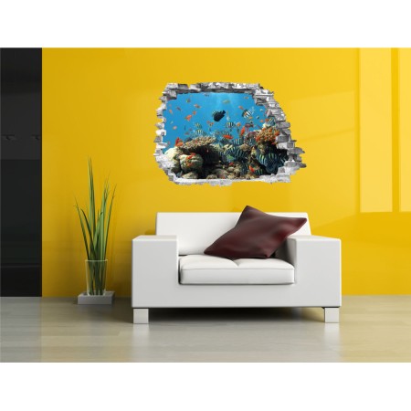 Halak - 3D hatású matrica