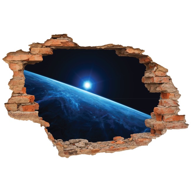 A Föld a világűrben 2 - 3D hatású matrica