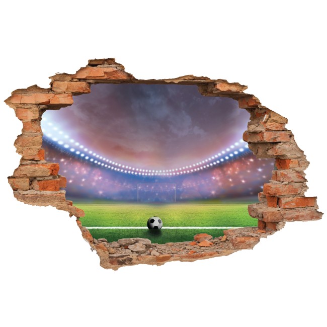 Focipálya - 3D hatású matrica