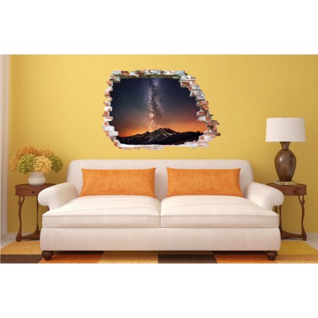 Mount Rainier Nemzeti Park - 3D hatású matrica