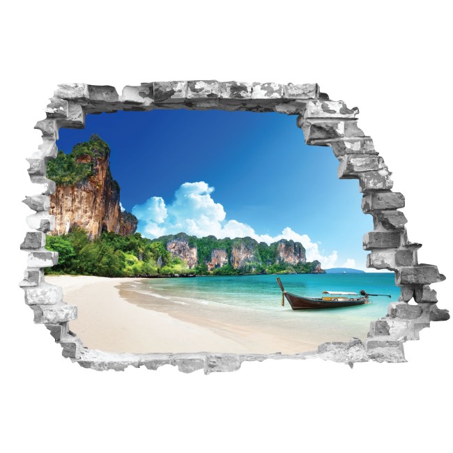 Thaiföld - 3D hatású matrica