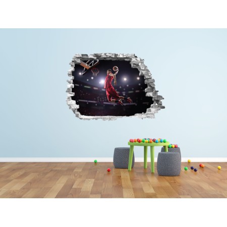 Kosárlabda - 3D hatású matrica