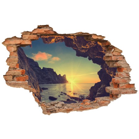 Naplemente - 3D hatású matrica