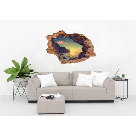 Naplemente - 3D hatású matrica