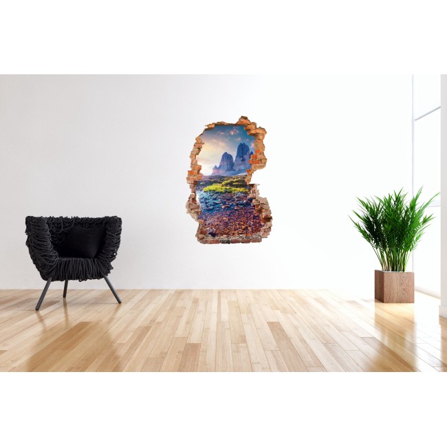 Tre Cime di Lavaredo - 3D hatású matrica