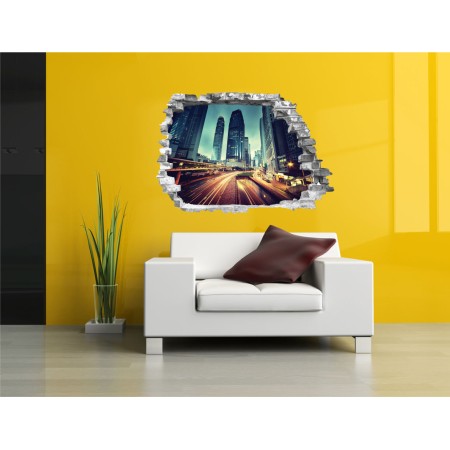 Nagyváros - 3D hatású matrica