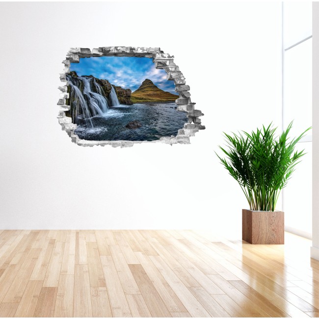 Kirkjufell - 3D hatású matrica