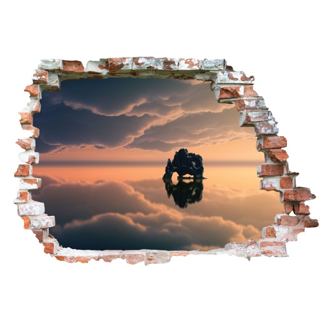 Síkvidék - 3D hatású matrica