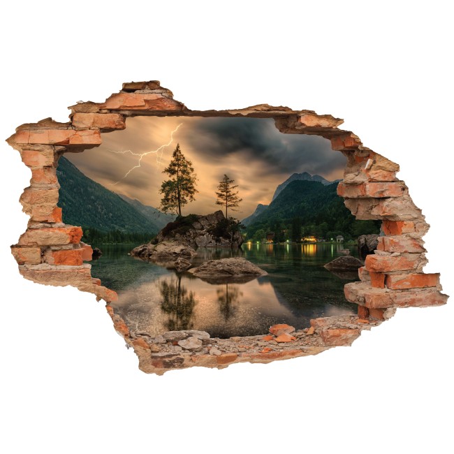 Kis sziget - 3D hatású matrica