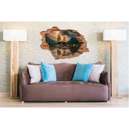 Kis sziget - 3D hatású matrica