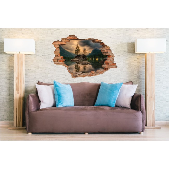 Kis sziget - 3D hatású matrica