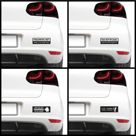 Autós matrica - Mogorva (csomag)