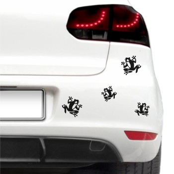 Autós matrica - Békák