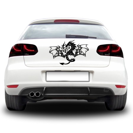 Autós matrica - Sárkány