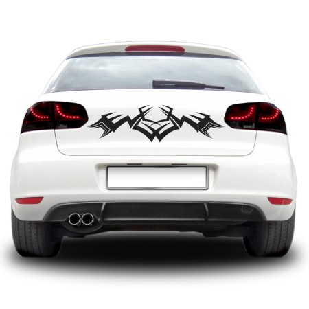 Autós matrica - Tribal villám