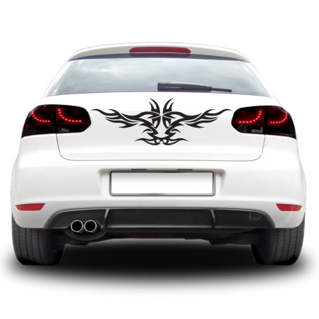 Autós matrica - Szimmetrikus tribal