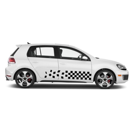 Autós matrica - Finish line