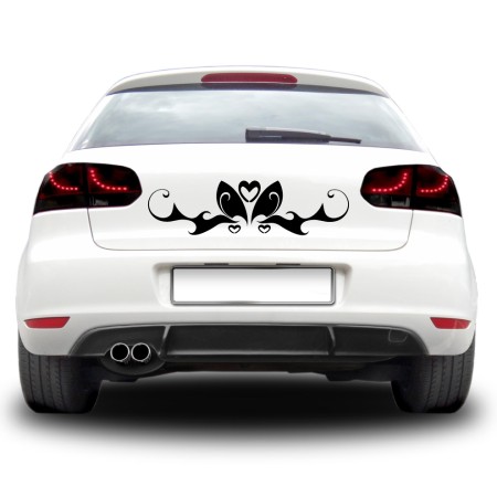 Autós matrica - Szerelem pillangó