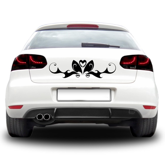 Autós matrica - Szerelem pillangó