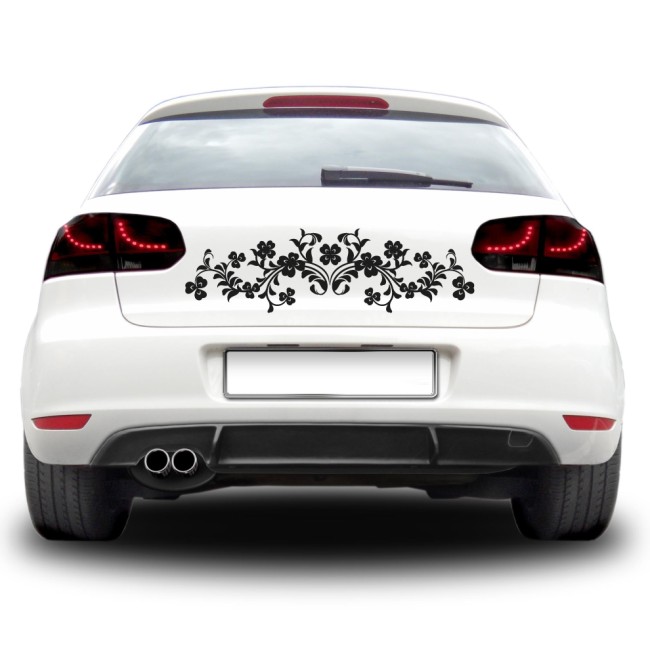 Autós matrica - Virágsor