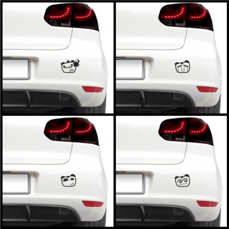 Autós matrica - Hangulatok 4 (csomag)