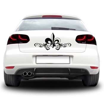 Autós matrica - Liliom