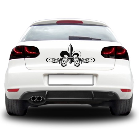 Autós matrica - Liliom