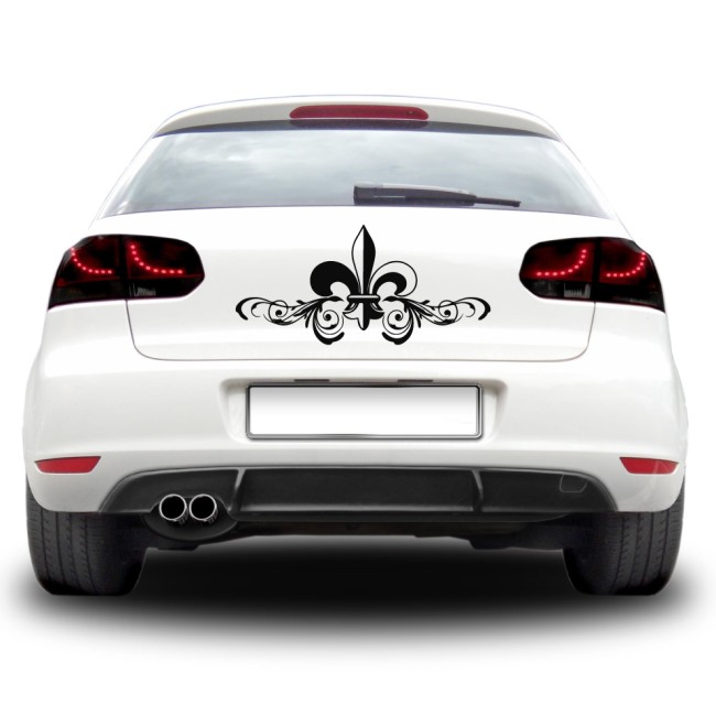 Autós matrica - Liliom