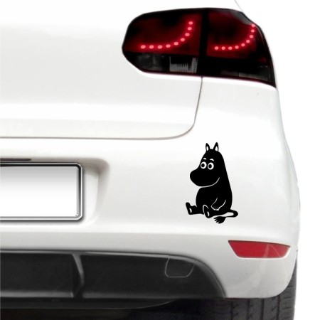 Autós matrica - Víziló