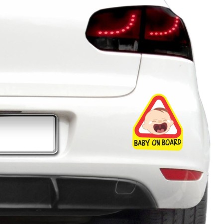 Baby on board - Síró kisfiú